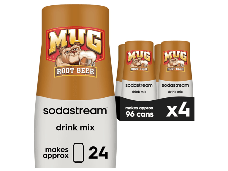 SodaStream 4-Pack Mug Rootbeer Drink Mixes - Image 1