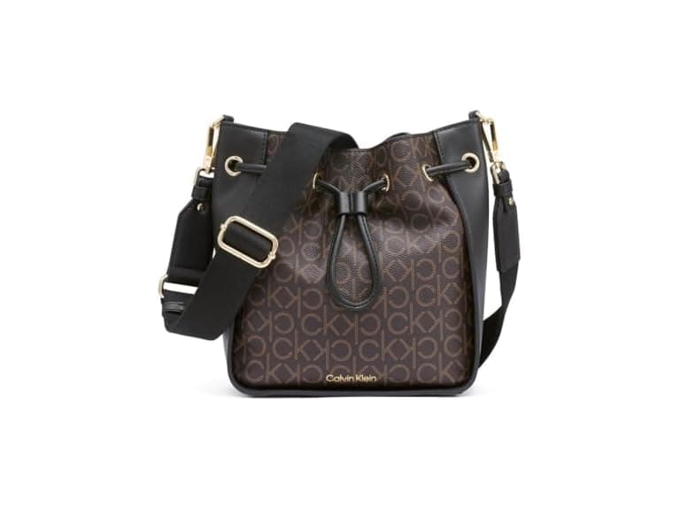 Calvin Klein Holt Drawstring Crossbody Bag - Image 1