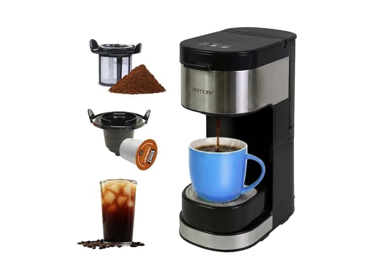 Kenmore Single Serve Coffee Maker Black - Image 1
