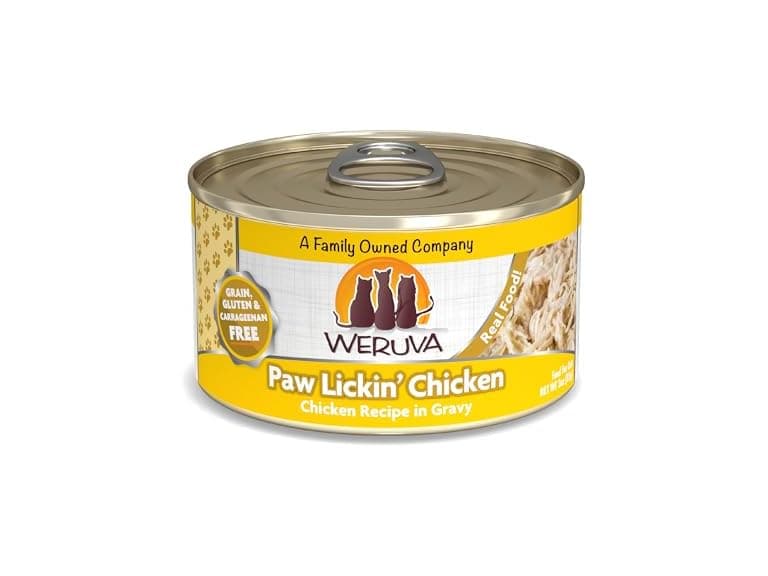 24PK Weruva Classic Cat Food, Paw Lickin’ Chicken - Image 1