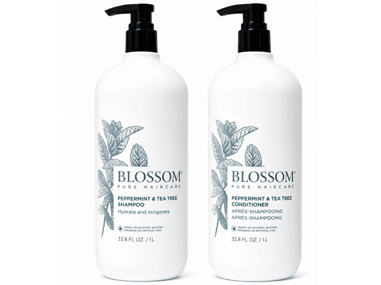 Mint & Tea Tree Shampoo + Conditioner - Image 1