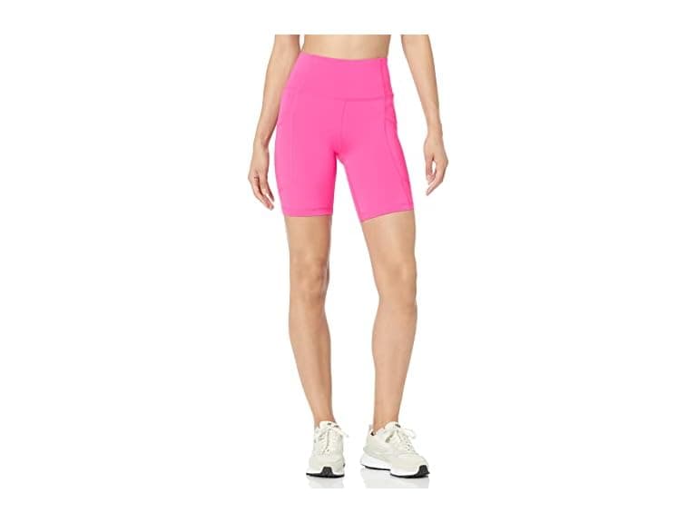 AE Womens High Waist Active Biker Shorts - Image 1