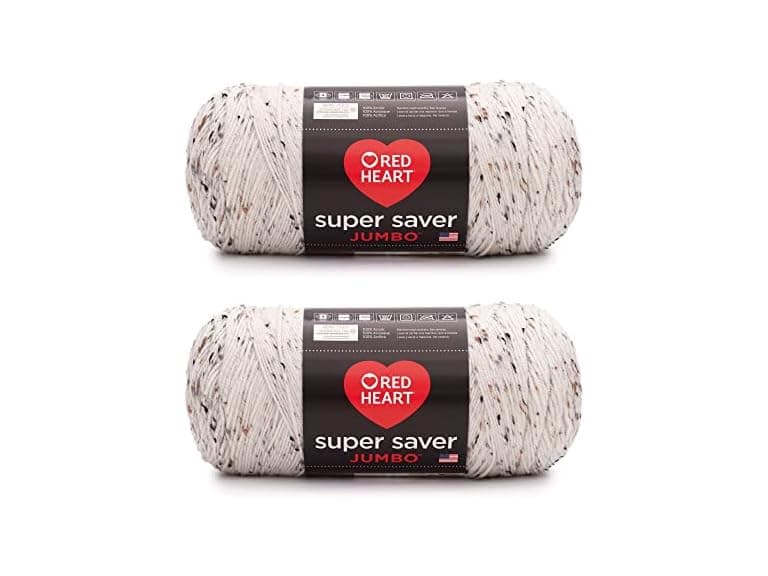 Red Heart Red Heart Super Saver Jumbo Aran Fleck - Image 1