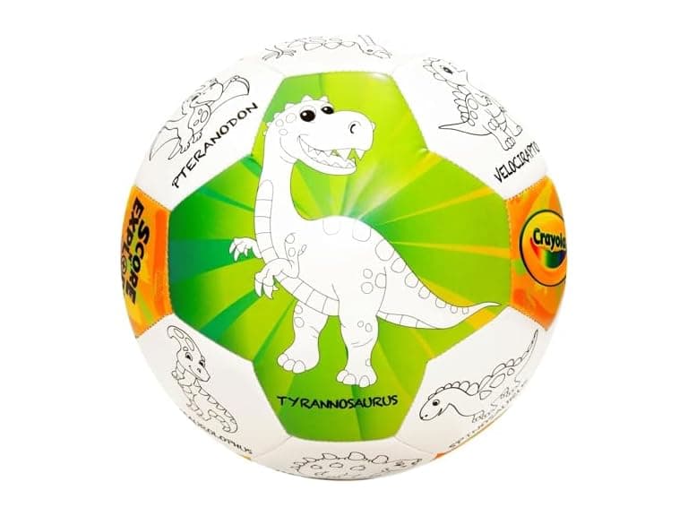 Crayola Official Soccer Ball - Dinosaur - Image 1