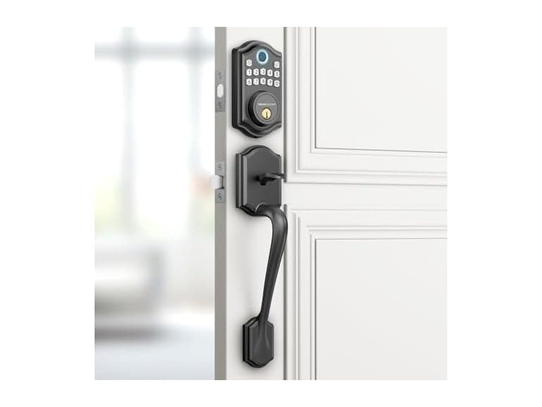 DS10 Keyless Entry Door Lock with Handle Set - Image 1