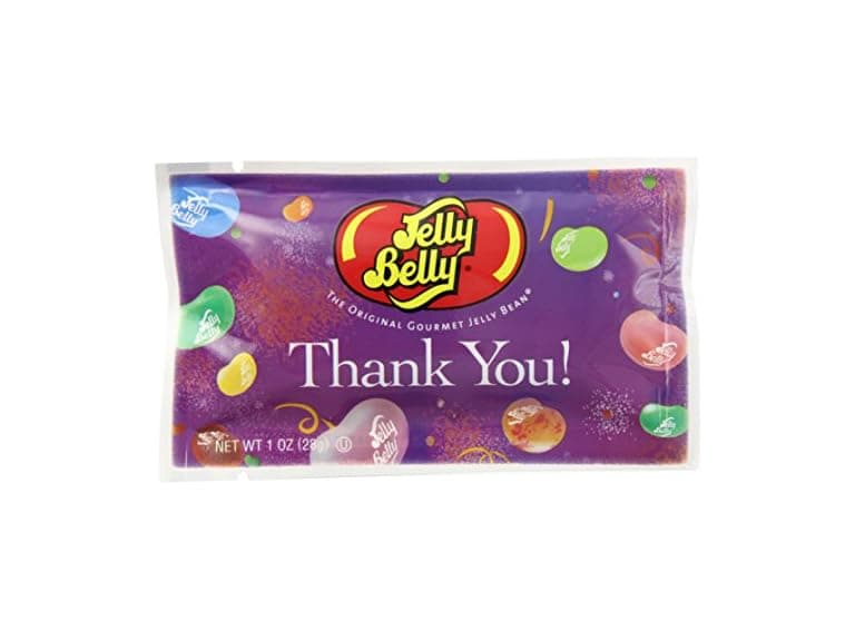 Jelly Belly "Thank You" Jelly Beans, Assorted, 30PK - Image 1