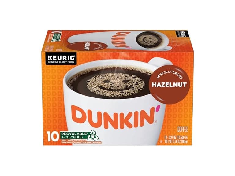 Dunkin' Hazelnut K-Cups, 10ct - Image 1