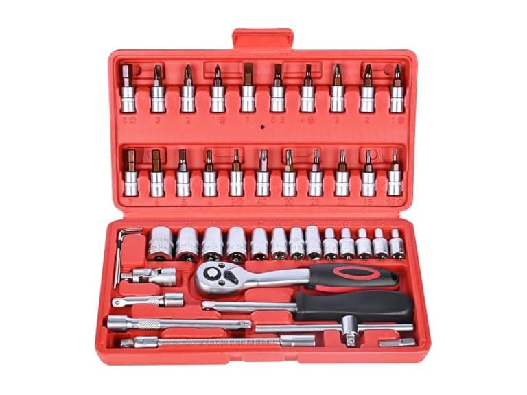 46 Pieces Ratchet Wrench Set - Image 1