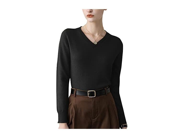 Altairega Girls (16) V-Neck Pullover Slim Shirts - Image 1