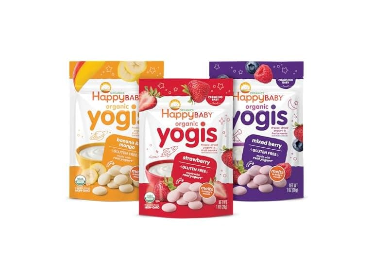 3PK Organics Yogis Freeze-Dried Yogurt Snacks - Image 1