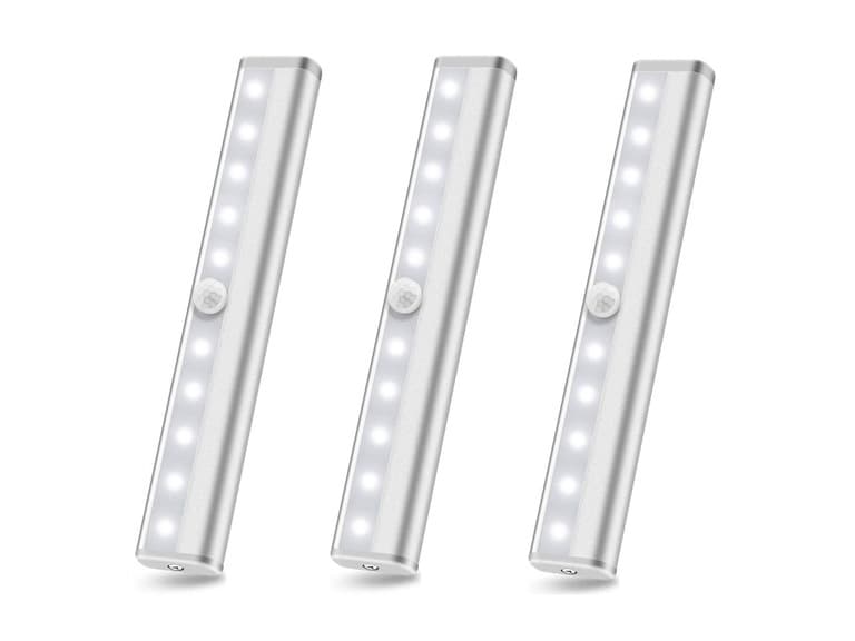 Hakol 10 LED Motion Sensor Stick On Light Bars 3PK - Image 1