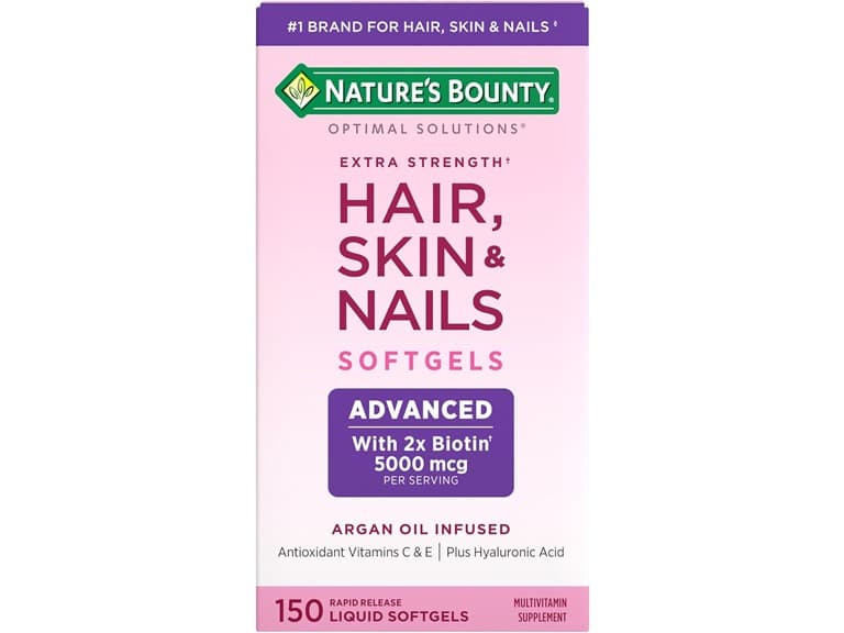 Nature's Bounty Hair & Nails 150ct - Image 1