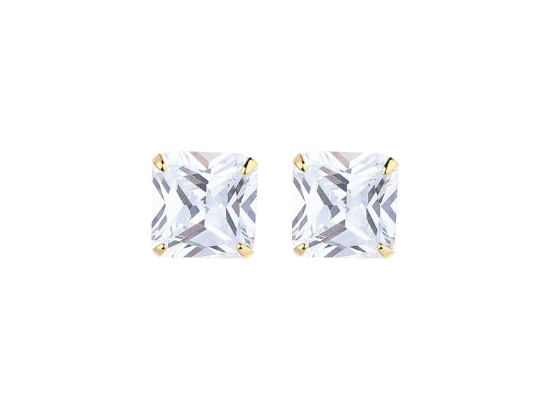 3.00 CTTW Square Stud Earring - Image 1