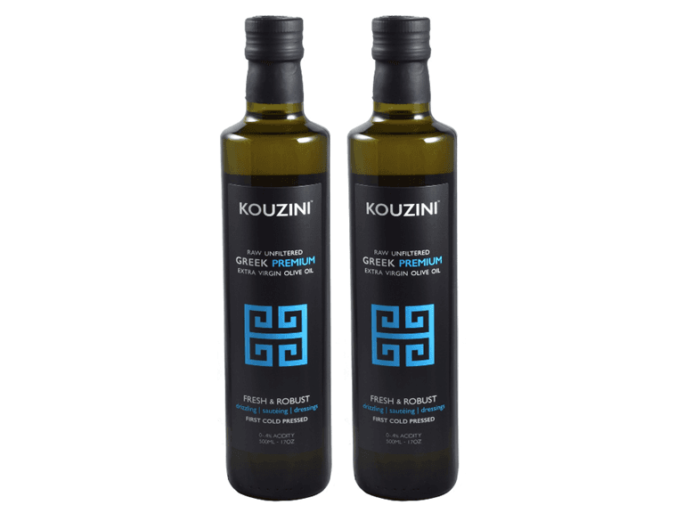 (2 Pack) Greek Raw Unfiltered Extra Virgin Olive Oil - Image 1