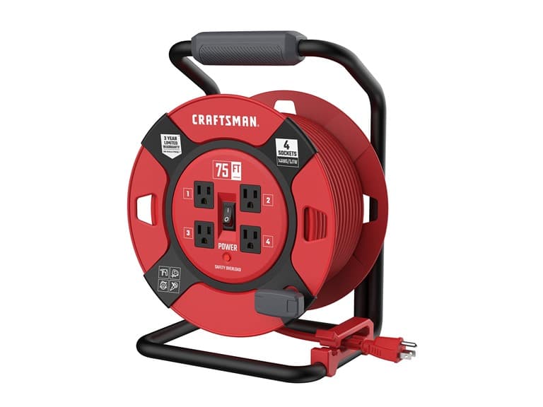 CRAFTSMAN Power Reel 75' Cord 14 AWG - Image 1
