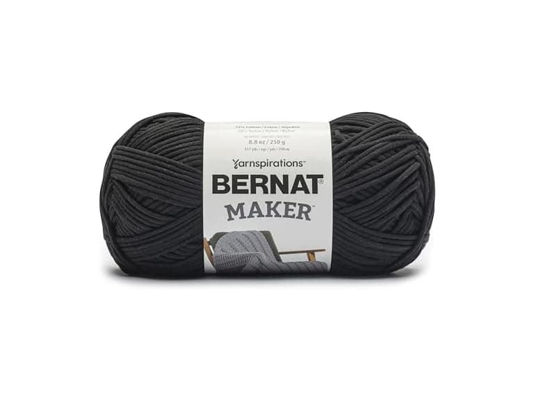 Spinrite Bernat Bernat Maker Yarn-Black - Image 1