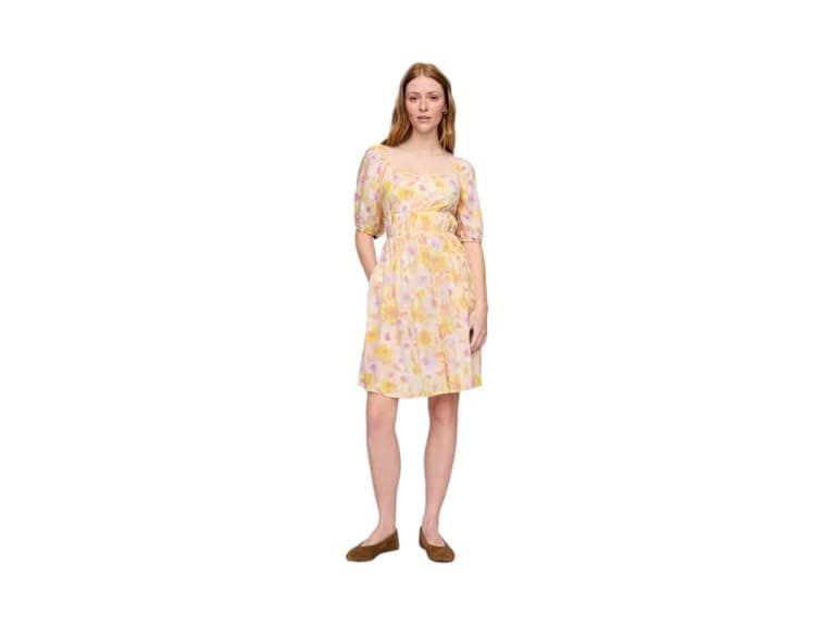 GAP Women Sweetheart Woven Mini Dress - Image 1