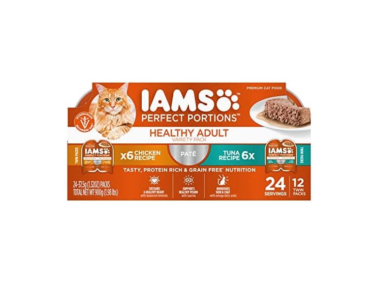 24PK IAMS Perfect Portions Healthy Adult Wet Cat Food - Image 1