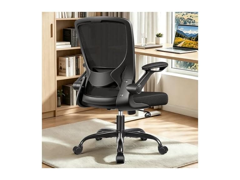 Bestfair W0893 9060 Ergonomic Office Chair Black - Image 1