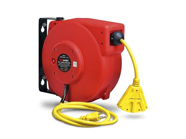 ReelWorks Extension Cord Reel 40' 14AWG - Image 1