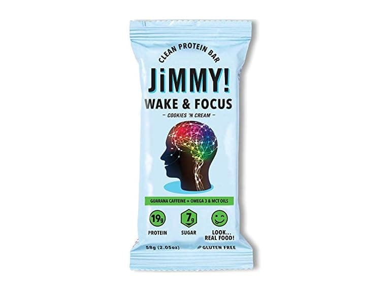 Jimmy! Jimmy! Boosted Clean Protein Bars, Wake - Image 1