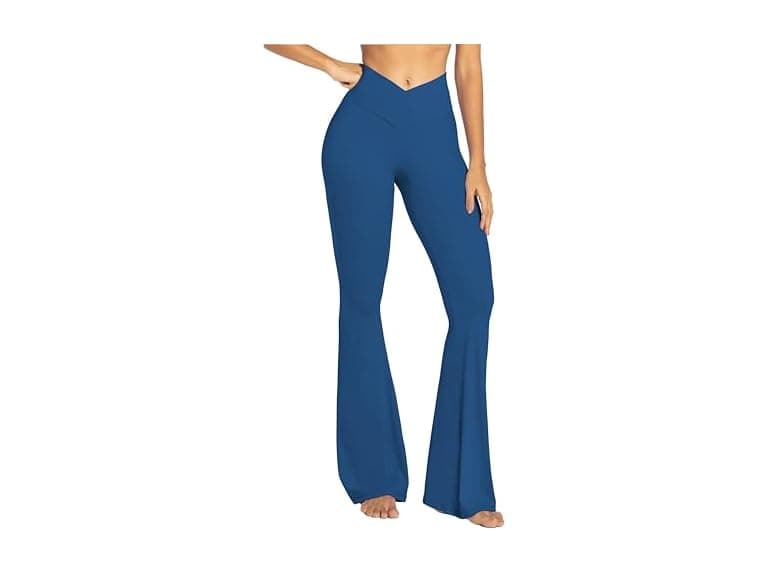 Sunzel Flare Leggings 34in XXL Lyon Blue - Image 1