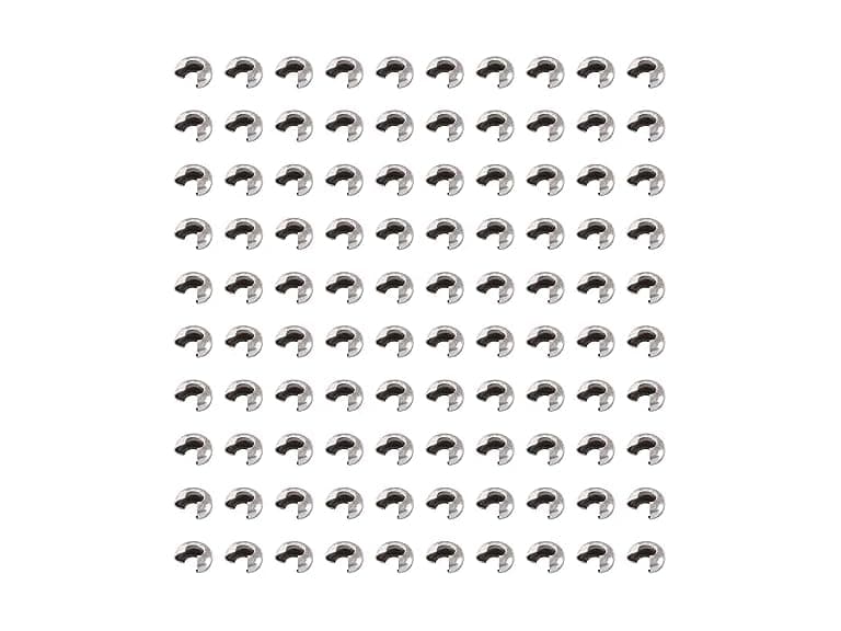 Pandahall 200pcs SS Crimp Bead Covers - Image 1