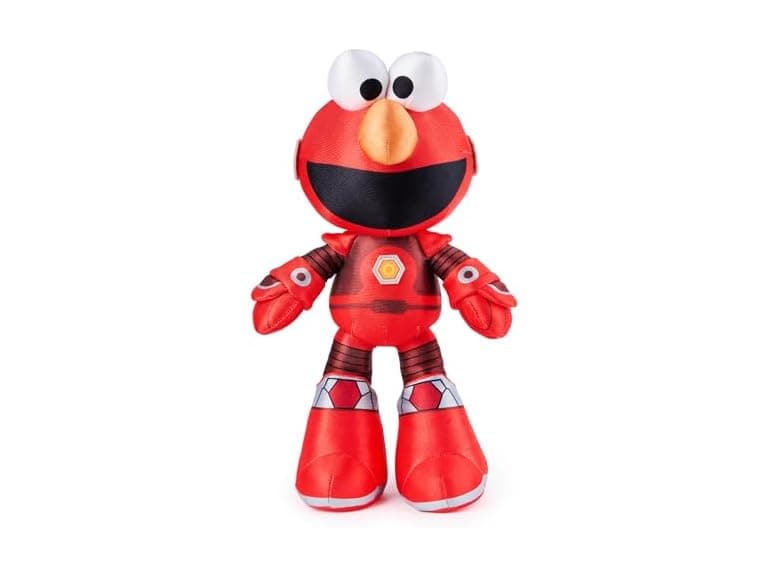 Sesame Street Official Mecha Builder Elmo Plush - Image 1