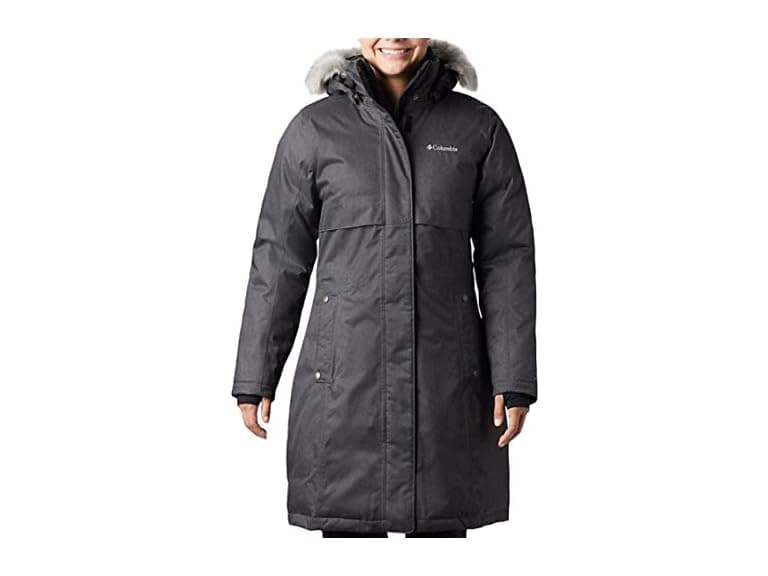 Columbia Women (S) Apres Arson II Long Down Jacket - Image 1