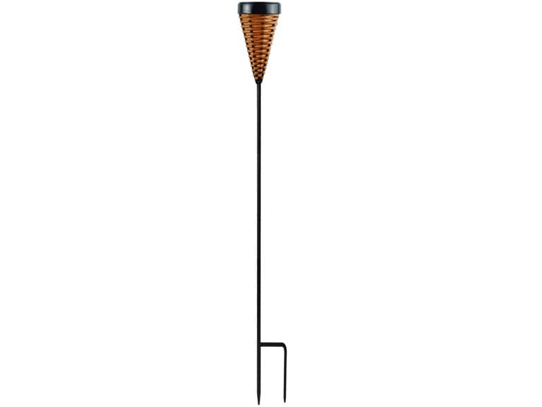 Santa's Workshop Inc 36" Solar Plastic Rattan Stake - Image 1
