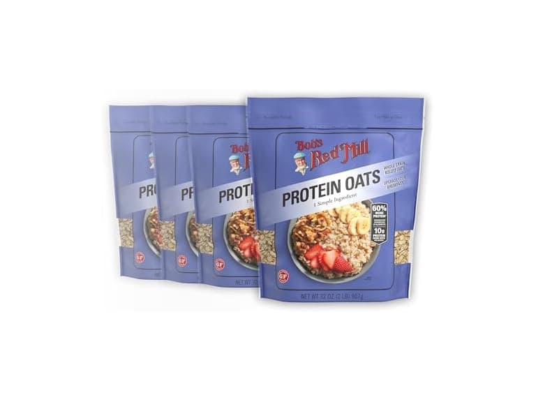 Bob's Red Mill High Protein Oats, 32oz (4 Pack) - Image 1