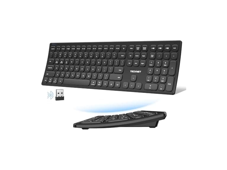 TECKNET BT5.0 Wireless Keyboard 2.4G - Image 1
