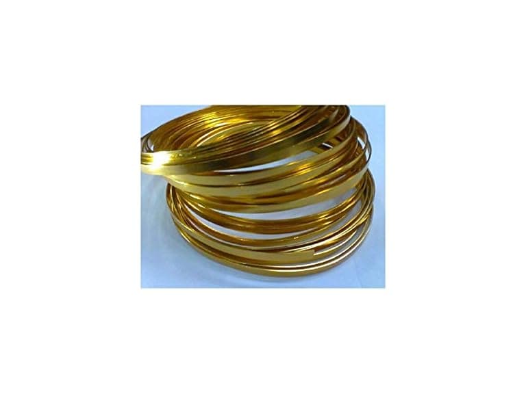 Oasis Gold Flat Wire 3/16 X 32ft Long - Image 1