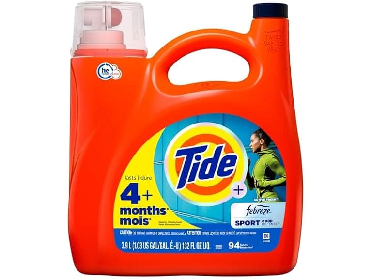 Tide Ultra Sport Liquid Laundry Detergent 94 Loads - Image 1