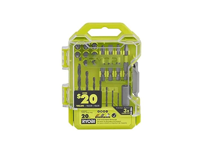 RYOBI Drill and Impact Drive Kit - Image 1