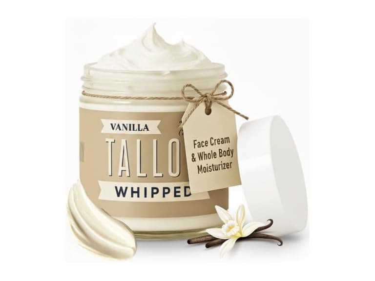Lady May Whipped Tallow Face Cream Vanilla 9oz - Image 1