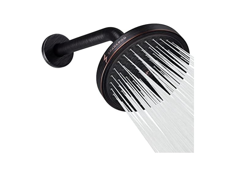 6" Rain Shower Head With 9" Arm - Image 1