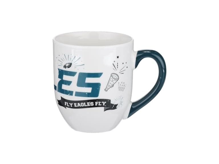 18oz Cheer Mug, Philadelphia Eagles - Image 1