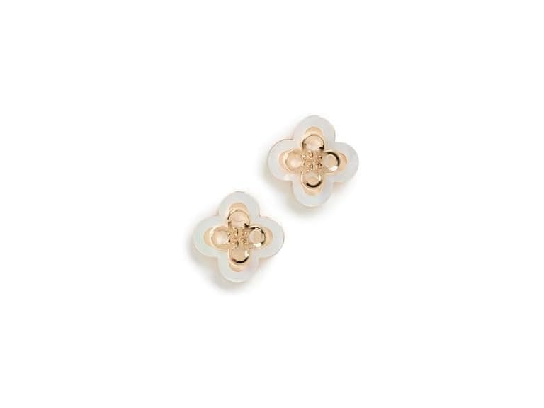 Tory Burch Kira Clover Earrings - Image 1