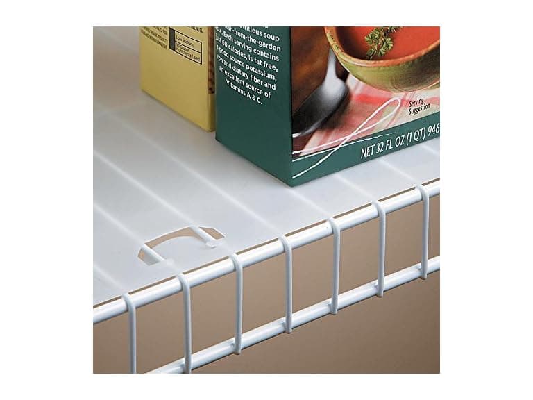 Shelf Liner for 16 Wire Shelving with Locking Tabs - Image 1