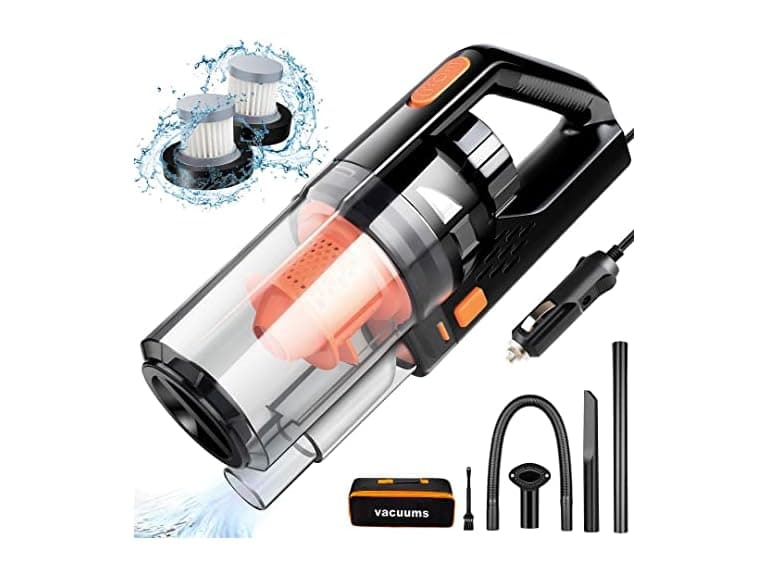 CherylonCar HEPA Portable Car Vacuum - Image 1