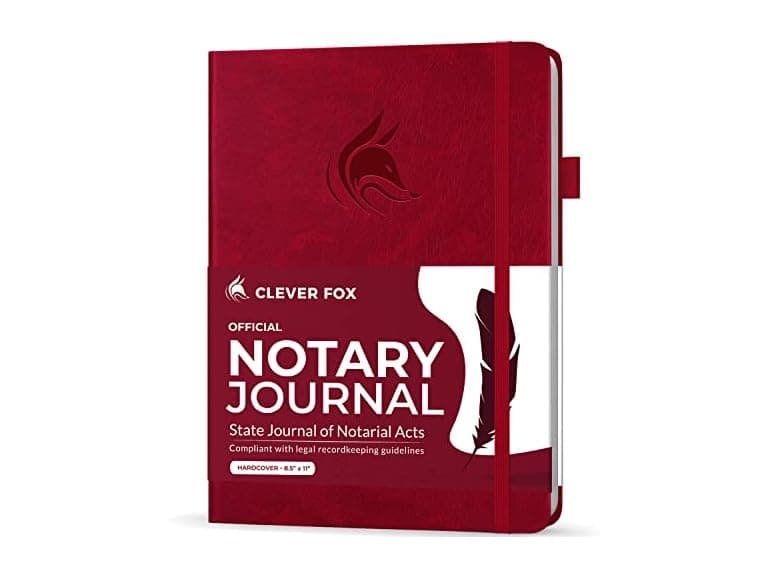 Notary Journal w/ 612 Entries - Image 1