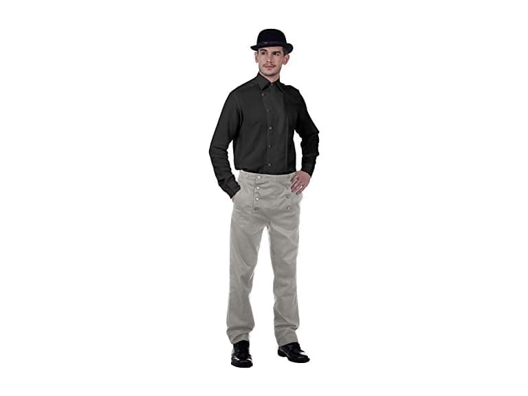 ThePirateDressing Men (S) Steampunk Pants Trousers - Image 1