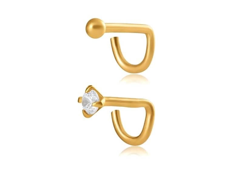 Amazon Essentials 14k Gold Cubic Zirconia And 2 - Image 1