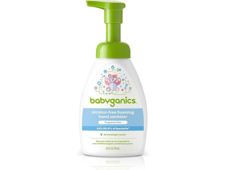 Babyganics Alcohol-Free Foaming Hand Sanitizer - Image 1