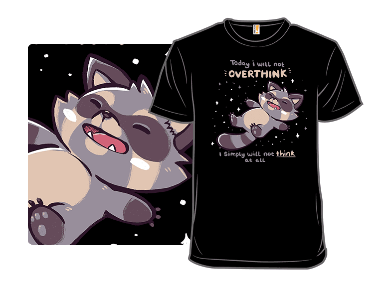 No Thoughts Raccoon - Image 1