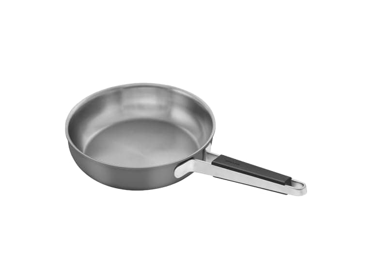 ZWILLING Pure 9.5-inch Stainless Steel Fry Pan, Grey - Image 1