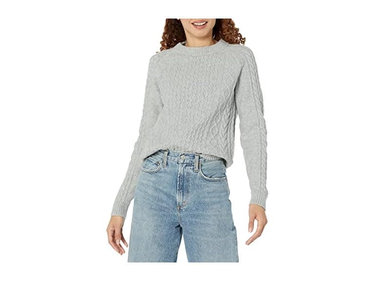 Amazon Essentials Women Stitch Cable Sweater - Image 1