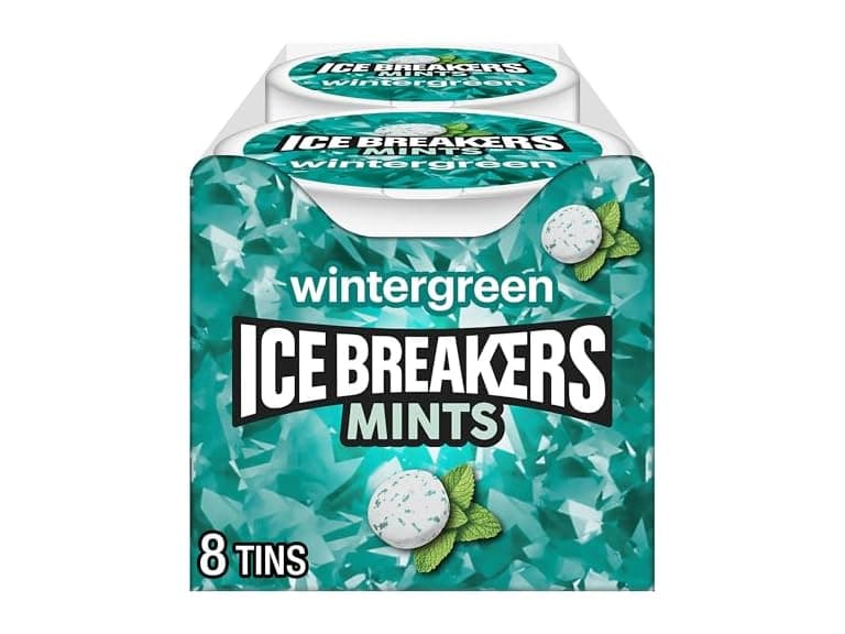 ICE BREAKERS Wintergreen Sugar Free Mint Tins - Image 1
