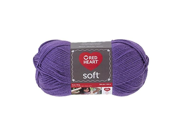 RED HEART Soft Yarn, Lavender - Image 1